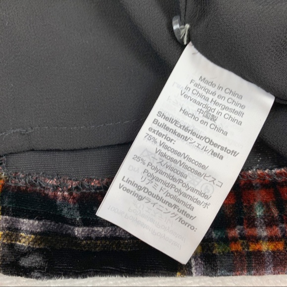 J Crew Stewart Tartan Holiday Plaid Velvet Tank - Picture 12 of 12